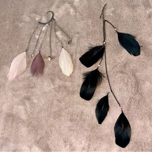 Feather Hair & Ear Accessories
